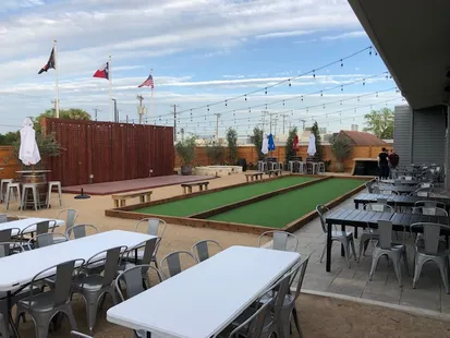 bocce ball courts