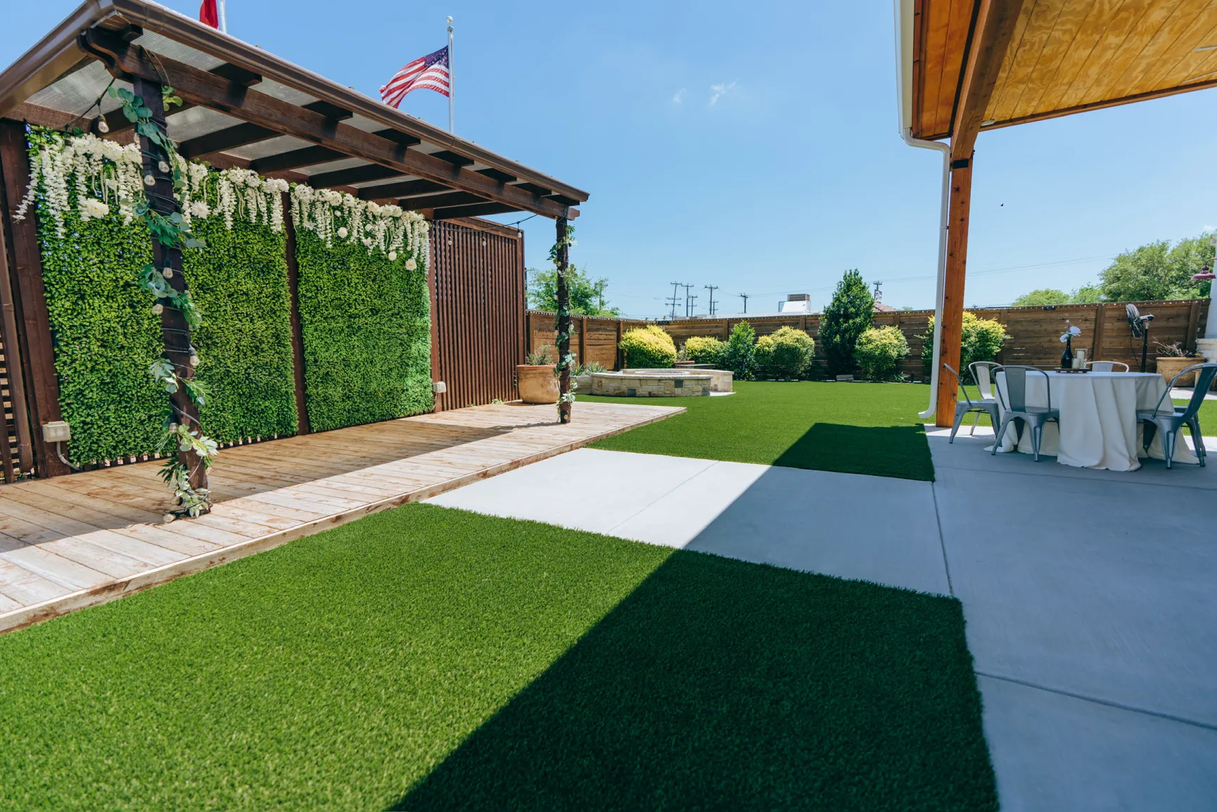 Courtyard stage