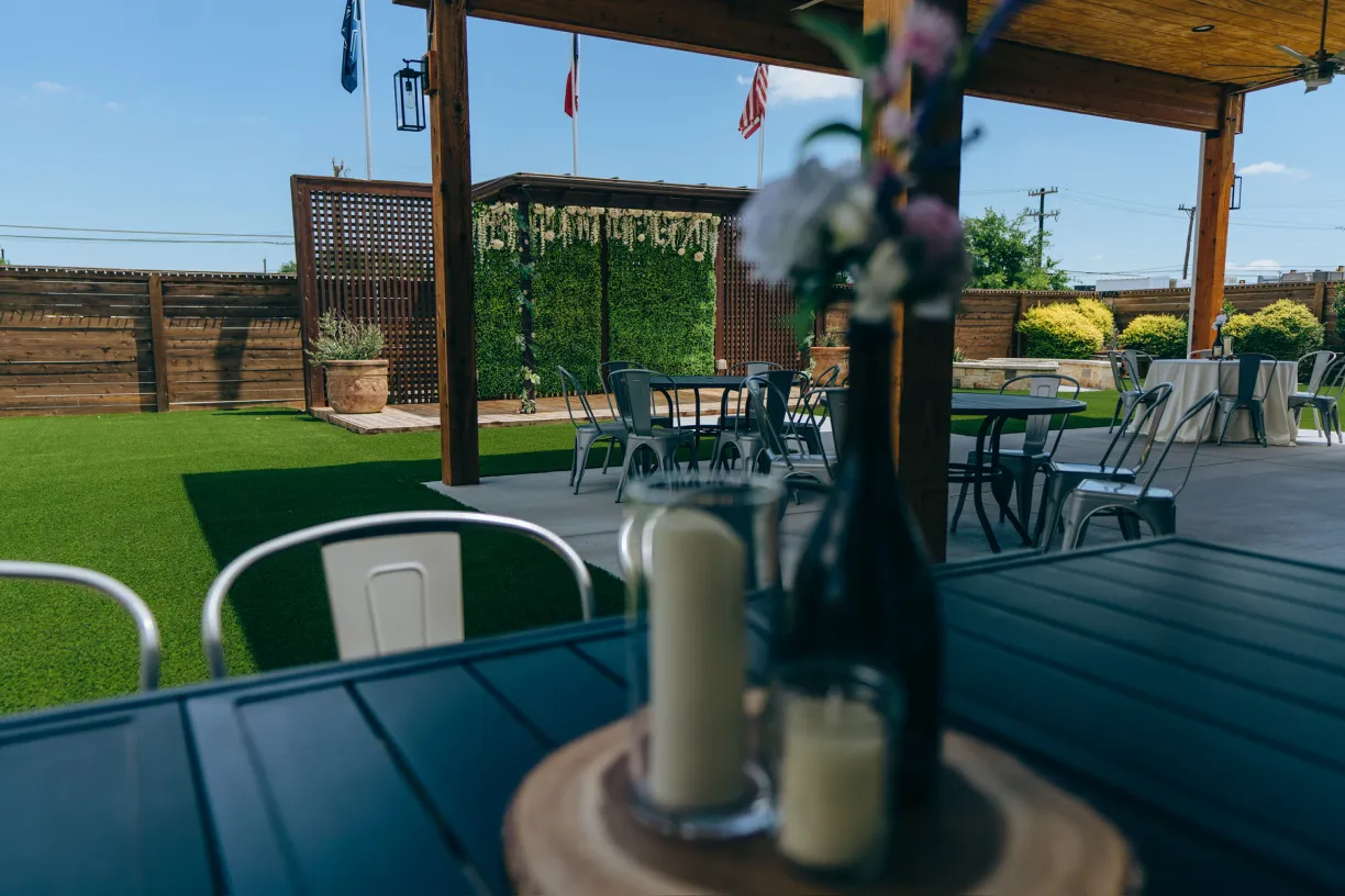 courtyard table