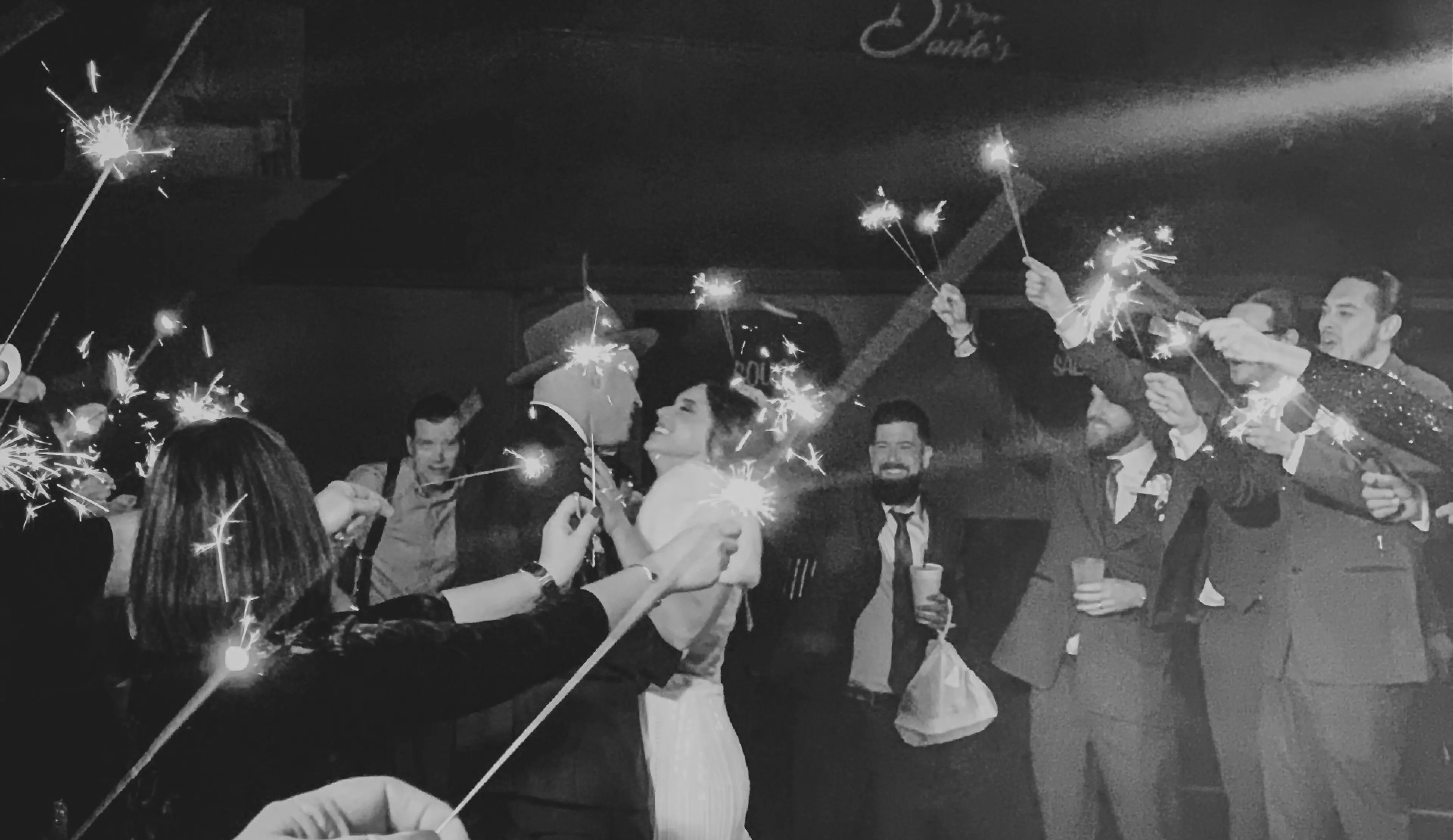 Wedding sparklers