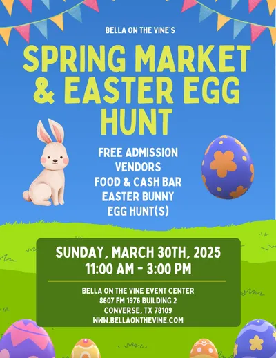 Spring Market & Easter Egg Hunt